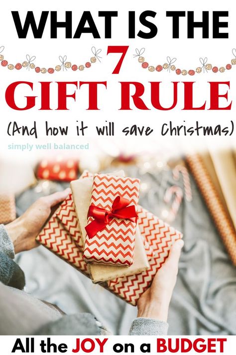 Different Christmas Gift Ideas, 4 Gift Rule Ideas, 4 Present Christmas Rule, Christmas Gift Rule Of 4, 7 Christmas Gifts For Kids, Christmas Four Gift Rule, 4 Presents For Christmas Rule, Christmas Present Categories, 4 Rules For Christmas