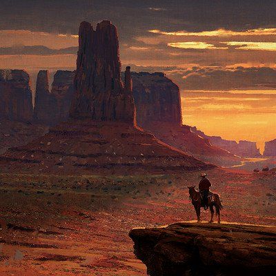 Wild West Aesthetic, West Aesthetic, Arte Cowboy, Western Photography, Cowboy Aesthetic, Western Artwork, Western Landscape, Western Paintings, West Art