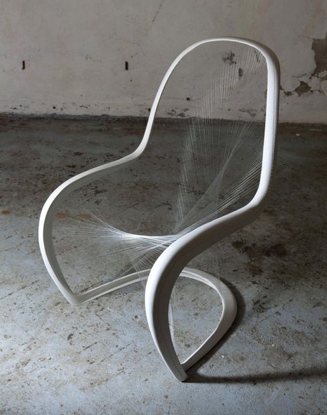 Panton Chair, Textil Design, Unique Chair, Contemporary Furniture Design, Objet Design, Chaise Design, Funky Furniture, Design Industrial, Cool Chairs