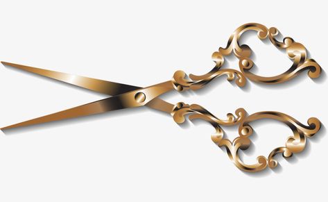 Pen Vector, Gold Vector, Gold Scissors, Scissor Cut, Pen Pen, Vector Png, Vector Hand, Brother Scan And Cut, Vector Design