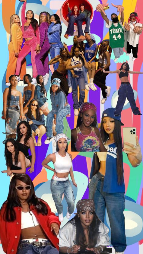 90’s outfit inspo #vibes #throwbackfashion ￼ 90s To 2000s Outfits, 90s Trendy Outfits, 90s Fashion 2024, 99s Outfits, 90s Music Video Outfits, 90’s Outfits Summer, Decades Theme Outfit, Fashion Club Ideas High Schools, Old School 90s Outfit