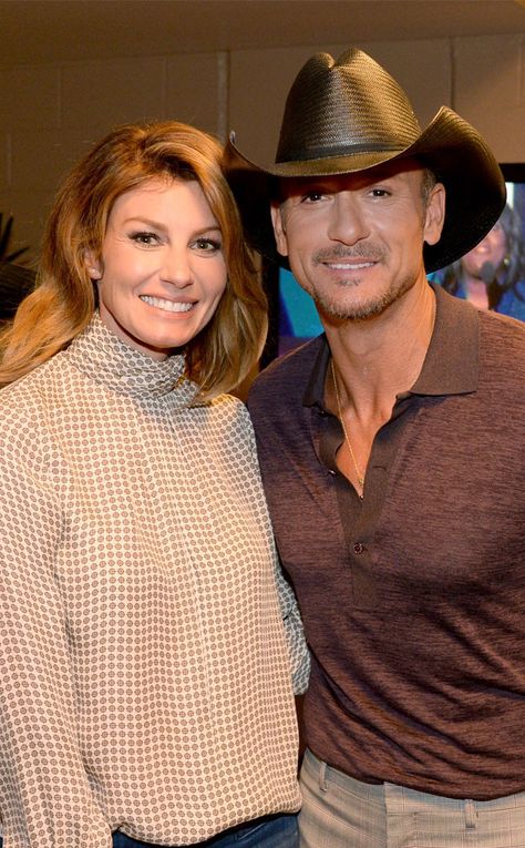 FAITH HILL & TIM MCGRAW ~ The country super couple continues to look amazingas they attend ACM Presents: An All-Star Salute To The Troops in Las Vegas. Tim Mcgraw Family, Country Icons, Tim And Faith, Tim Mcgraw Faith Hill, Dog The Bounty Hunter, Super Couple, Country Couples, Hollywood Couples, Faith Hill