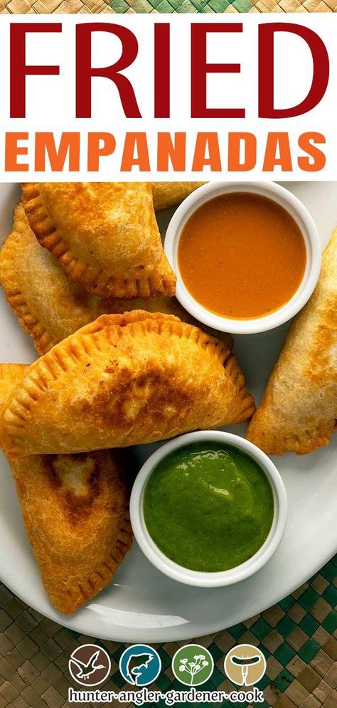 Empanada Dough For Frying, Homemade Empanadas Dough, Authentic Empanadas Recipe, Fried Empanadas Recipe, Fried Empanadas, Breakfast Empanadas, Croissants Breakfast, Empanadas Recipe Dough, Pork Empanadas