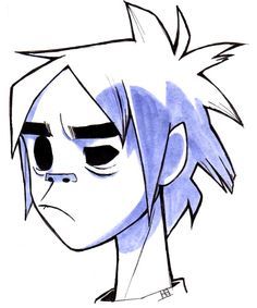 Gorillaz on Pinterest | Noodles, Jamie Hewlett and Gorillaz Noodle Gorillaz Art, Graffiti Style Art, Graffiti Alphabet, Arte Sketchbook, Graffiti Lettering, Arte Horror, Gorillaz, Art Tutorials Drawing, Sketchbook Art Inspiration