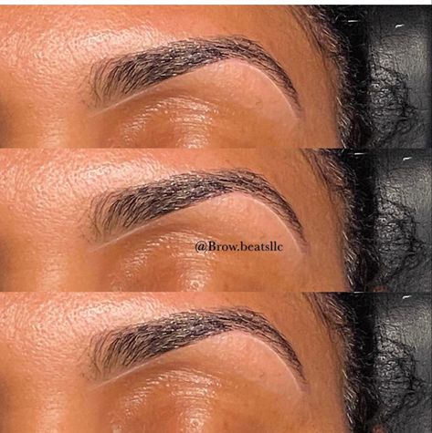 Thick High Arch Eyebrows, Long Arched Eyebrows, Arched Brows Natural, Round Arch Eyebrows, Eyebrow Shapes Black Women, High Eyebrows Arch, Eye Brow Waxing Shape, Medium Arched Eyebrows, Waxed Eyebrows Black Women