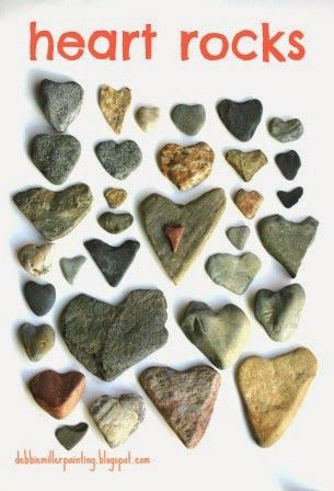 Heart Rocks, Heart Shaped Rocks, Happy Love Day, Heart In Nature, Crafts Painting, Rock Hunting, Stone Crafts, Rock Collection, Happy Heart