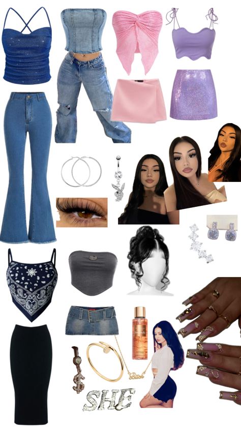 Bad bitch baddieeeee Baddie Outfit, Baddie Outfits, Aesthetic Outfits, Aesthetic Clothes, Fashion Inspo Outfits, Sims 4, Party Outfit, Fashion Inspo, Pink