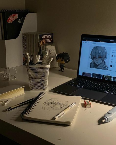 Romanticize Studying, Study Room Decor, Artist Aesthetic, Study Motivation Inspiration, Studying Inspo, Instagram Photo Inspiration, Desk Setup, الرسومات اللطيفة, Study Motivation