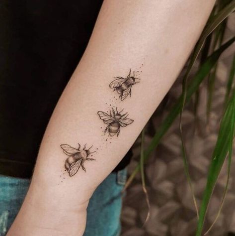 30 Best Bumblebee Tattoo Ideas  9 Bees Tattoo, Bee Tattoo Meaning, Queen Bee Tattoo, Small Bee Tattoo, Bee Tattoos, Honey Bee Tattoo, Honeycomb Tattoo, Bumble Bee Tattoo, Autumn Tattoo