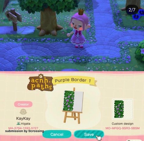 Acnh Path Border, Animal Crossing Path, Path Border, Animal Crossing Patterns, Acnl Paths, Acnh Path, Path Edging, Acnh Paths, Animal Crossing 3ds