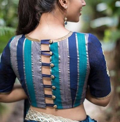 50 Latest Blouse Back Neck Designs and Patterns (2021) Stylish Saree Blouse, Neck Designs For Women, ब्लाउज बैक नेक डिजाइन, Blouse Designs For Back, Blouse Back Neck, Boat Neck Blouse Design, Blouse Designs Catalogue, Backless Blouse Designs, Blouse Back Neck Designs