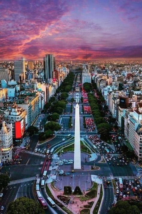 Argentina Buenos Aires Aesthetic, Argentina City, Travel Argentina, Visit Argentina, South American Countries, City Background, Argentina Travel, Futuristic City, Travel Goals