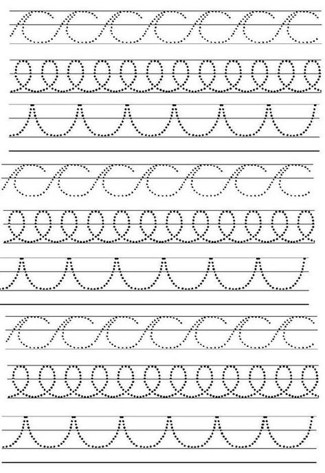 Alphabet Worksheets Preschool Writing Practice, Hand Writing Worksheets, Hand Writing Practice Sheets, Rozpoznawanie Liter, Writing Practice Preschool, Teaching Cursive Writing, Cursive Writing Practice Sheets, Kids Handwriting Practice, Teaching Cursive