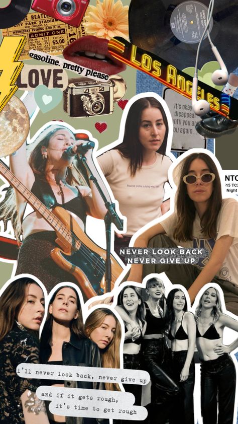 #haim Haim The Band, Haim Sisters, Haim, Preppy Wallpaper, Never Look Back, Admit One, The Band, Park City, Its Okay