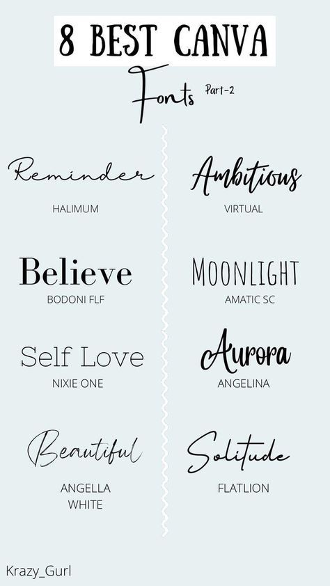 Elegant Canva Fonts, Business Logo Fonts, Kombinasi Font, Font Canva Lettering, Best Fonts For Logos, Top Free Fonts, Typographie Inspiration, Canva Font, Business Fonts