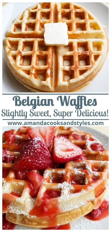 Belgium Waffle Recipe, Best Belgian Waffle Recipe, Waffle Batter Recipe, Best Waffle Recipe, Belgian Waffles Recipe, Easy Waffle Recipe, Waffle Iron Recipes, Dessert Waffles, Waffle Maker Recipes