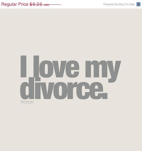 Flour Sack Tea Towel, Gray: I Love My Divorce, Helvetica, Louis C.K. Happily Divorced, Louis Ck, Flour Sack Tea Towels, Divorce Humor, Gray Towels, Here On Earth, Theme Parties, Flour Sack, Single Mom