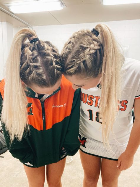 Cute Lax Hairstyles, Gameday Hairstyles Lacrosse, Lacrosse Hairstyles Braids, Girls Lax Hairstyles, Lacrosse Hairstyles Easy, Lacrosse Hair Styles, Braids For Game Day, Sorry Hairstyles, Game Day Hairstyles Lacrosse