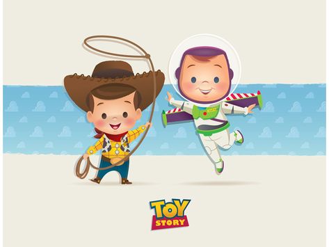 My thanks to the Pixar Brasil Blog for inviting me to contribute to their Toy Story 20th Anniversary tribute. Check out their blog to see all the other great pieces. http://pixarbrasilblog.blogspot... Jerrod Maruyama, Toy Story Crafts, Dibujos Toy Story, Story Kids, Toy Story Baby, Toy Story Characters, Cute Disney Drawings, Toy Story Birthday Party, Kawaii Toys