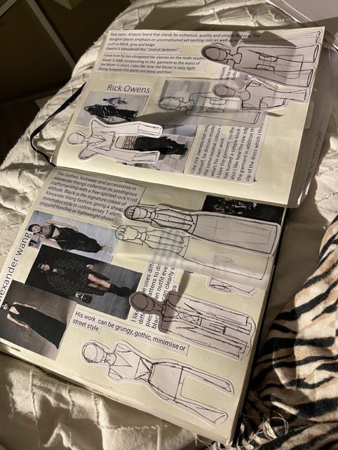 Sketchbook Pages Fashion, Fashion Sketchbook Research Pages, Fashion Journal Cover Page, Fashion Communication Portfolio Ideas, Fashion Journalism Portfolio, Fashion Journal Ideas Portfolio Layout, Fashion Journalist Aesthetic, Fashion Journal Ideas, Fashion Journalism Aesthetic