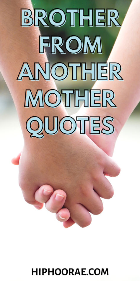 brother from another mother quotes Brother Friend Quotes, Brother From Another Mother Quotes, Family Bonding Quotes, Bond Quotes, Brother From Another Mother, Words Of Appreciation, Hug Quotes, Perfect Captions, Brother Quotes