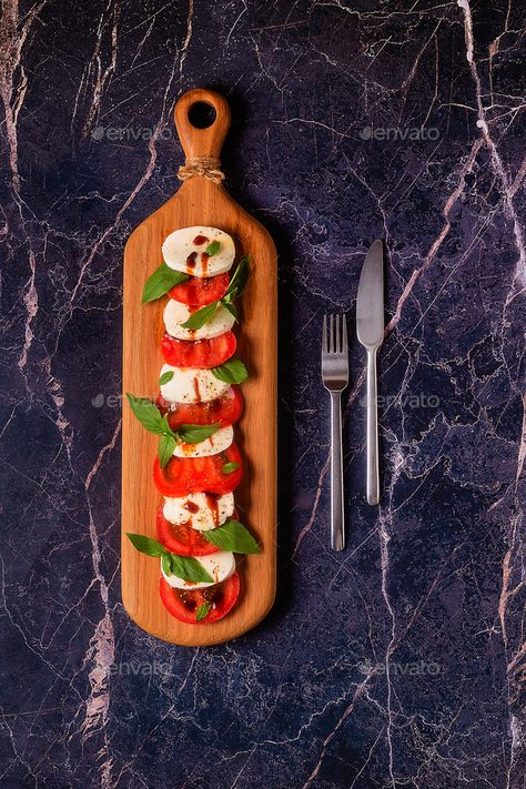 Italian Caprese, Italian Caprese Salad, Tomato Mozzarella Basil, Sliced Tomatoes, Basil Olive Oil, Tomatoes Mozzarella, Tomato Mozzarella, Sliced Tomato, Art Fonts