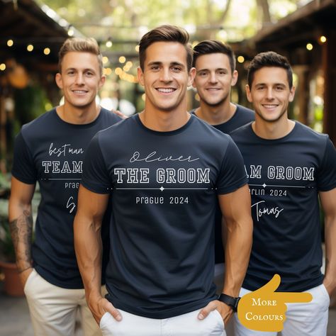 Custom Stag Party T Shirts, Team Groom T Shirt, Stag Crew Shirts, Bachelor Party Shirts, Personalised Bachelor Shirts, Bachelor Gifts 4XL UK Grooms Men, Bachelor Party Shirts, Team Groom, Party T Shirts, Bachelor Gifts, Stag Party, Men Shirt, Crew Shirt, Bachelor Party