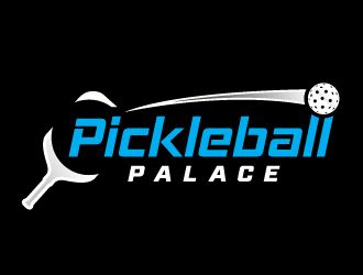 Pickleball Palace logo design ... Pickleball Logo Design, Palace Logo Design, Indoor Pickleball, Pickleball Aesthetic, Logo Types, Pickleball Design, Wiffle Ball, Logo Design Diy, Pickle Ball