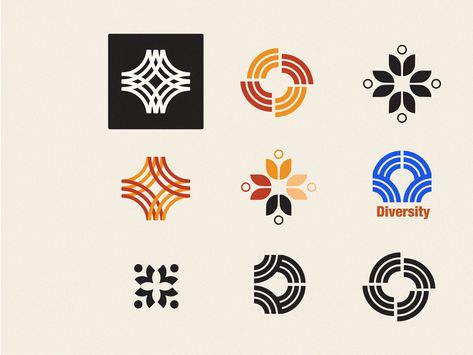 Diverse Logo Design, Art And Culture Logo Design, Diversity Logo Design, Sophia Umansky, Diversity Logo, Culture Logo, Conference Logo, City Branding, Church Logo