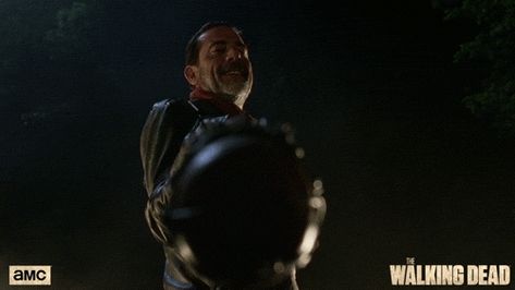 New trending GIF on Giphy Negan Gif, Twd Gif, Negan Lucille, Walking Dead Gif, The Walkind Dead, Jeffrey Dean Morgan Negan, Negan Walking Dead, Negan Twd, Zombie Art