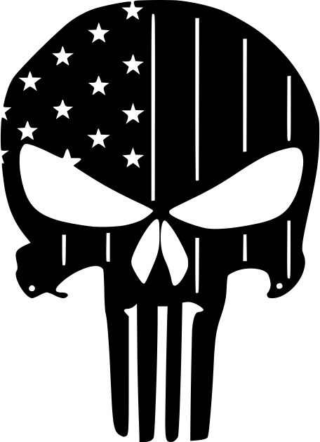 American flag punisher skull - PlasmaSpider.com Skull Svg Free, Punisher Tattoo, Punisher Artwork, Skull Shape, Skull Wall Decor, Skull Stencil, Mike Deodato, Free Dxf Files, Witch Ghost