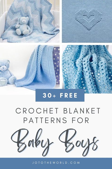 Boy Crochet Blanket, Baby Boy Crochet, Baby Boy Crochet Blanket, Boy Crochet, Crochet Baby Blanket Free Pattern, Easy Baby Blanket, Baby Boy Blanket, Boy Blanket