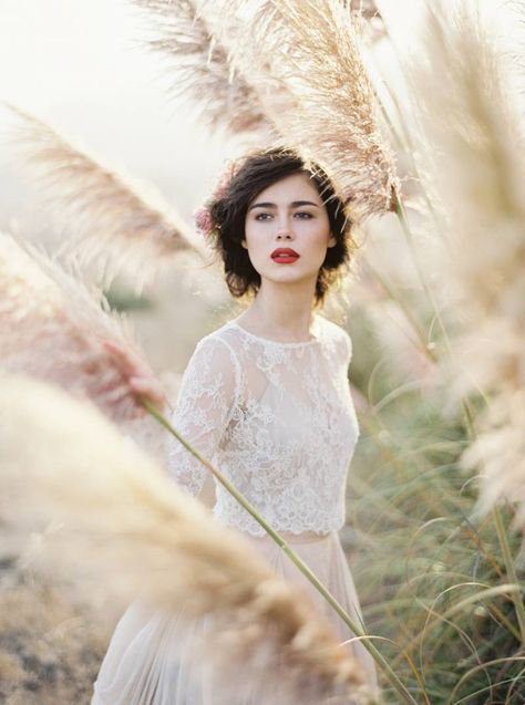 Strikingly beautiful bridals on the California Coast | California Bridal Inspiration Wedding Lace Sleeves, Taupe Wedding, Blush Wedding Dress, Wedding Dresses Blush, Lace Wedding Dress With Sleeves, Charcoal Drawings, Wedding Shot, Photography Inspiration Portrait, New Wedding Dresses