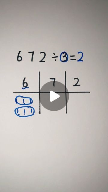 Math Tricks on Instagram: "Math tricks: division #division" Division Tips And Tricks, How To Teach Long Division, Easy Division Tricks, How To Do Division Step By Step, How To Do Long Division, Division Tricks For Kids, Division Hacks, Math Tricks Hacks, Division Tricks