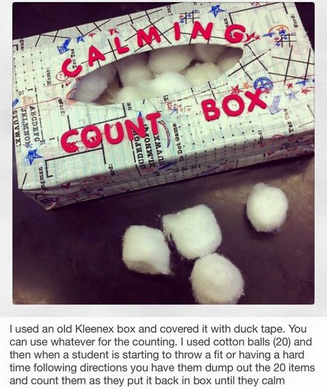 Calming Counting Box Calm Down Kit, Prince Georges, Luke Benward, Conscious Discipline, Bridgit Mendler, Calm Down Corner, Calming Strategies, Behavior Interventions, Classroom Behavior Management