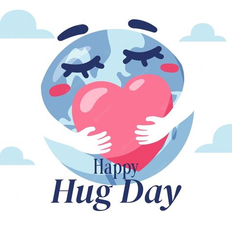 Happy Hug Day, Hug Day, Sending You A Hug, Premium Vector, Graphic Resources