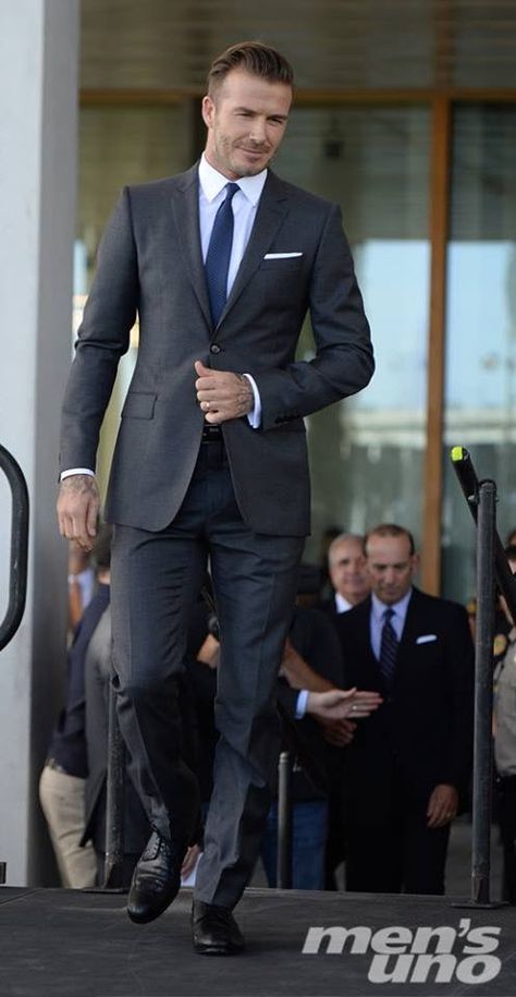 David Beckham Beckham Suit, David Beckham Suit, Classy Man, Gentleman Fashion, David Beckham Style, Street Cats, High Fashion Men, Mens Fashion Edgy, Dapper Gentleman