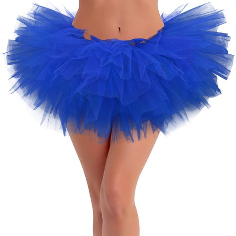 PRICES MAY VARY. HIGH QUALITY MATERIAL: The womens tutu is made of a 5-layer soft polyester tulle, which is selected for lightness and comfort. Classic, fluffy tulle fabric and great in feeling and breathability. Our tutus for women are not only lightweight, durable, and comfortable, but also easy to slip-on or off. SIZE INFORMATION: The tutu skirts for women is measuring approximately 10" in length. Our tutus are designed with a comfortable elastic waistband, which stretches approximately 26" t Halloween Tutu Costumes For Women, Tutu Costumes For Women, Witch Tutu Costume, Tutus For Women, Tutu Skirts For Women, Tutu For Women, Halloween Tutu Costumes, Tutu Skirt Outfit, Black Tutu Skirt