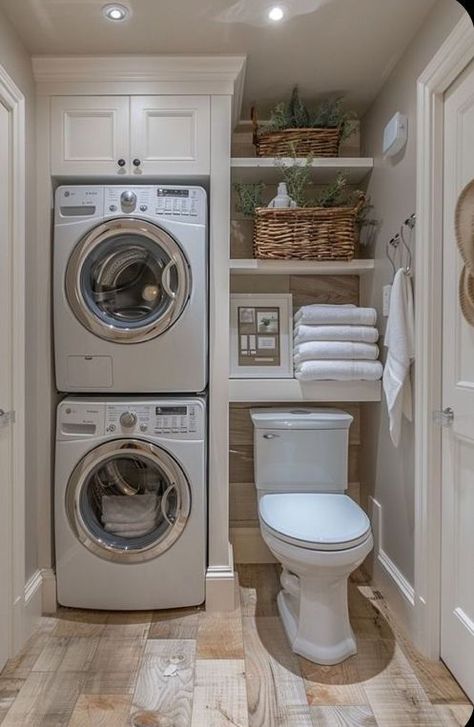 Small Bath Laundry Room Combo, Laundry Room Half Bath Combo, Laundry Room In Bathroom, Half Bath Laundry Room Combo, Small Bathroom Laundry Combo, Small Bathroom And Laundry Room Combo, Bath Laundry Combo, Bathroom And Laundry Room Combo, Laundry Room Closet Ideas