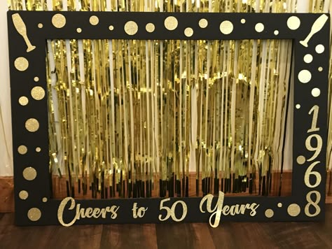 Celebrate 50 Years photo booth 50th Birthday Party Photo Booth Ideas, 50th Photo Booth Frame, 90th Birthday Photo Booth, 50th Birthday Photo Booth Ideas, 40th Birthday Photo Booth Ideas, 50th Birthday Photo Backdrop, 50th Photo Booth, 60th Birthday Photo Booth, 50th Birthday Photo Booth