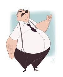 Fat Cartoon Characters, Fat Character, Character Design Cartoon, Man Illustration, Character Design Sketches, Fat Man, Man Character, Art Et Illustration, Character Design Animation