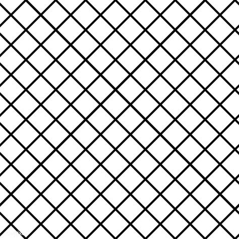 Black and white seamless grid pattern vector | free image by rawpixel.com / filmful Grid Black And White, Grid Vector, Gym Bench, Grid Texture, Fish Skeleton, Patterns Simple, Rhinestone Projects, Mandala Design Pattern, Chevron Patterns