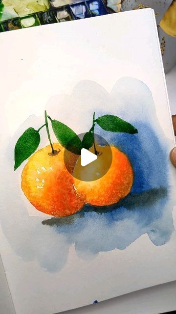 Irshad Ahmad Ansari on Instagram: "🍊 Ever struggled with painting oranges? Let's change that! 🎨  This reel will teach you how to create juicy, realistic oranges with watercolor. Stay tuned!  watercolor orange how to paint orange watercolor watercolor orange tutorial watercolor orange techniques watercolor orange painting  #watercolorpainting #orangepainting #easytutorial #WatercolorTips #artreels" Fruits Painting Watercolor, Oranges Watercolor Paintings, Realistic Painting Tutorials, Orange Watercolor Painting, Fruits Watercolor Painting, Orange Fruit Painting, Fruit Watercolor Painting, Watercolor Oranges, Food Watercolor