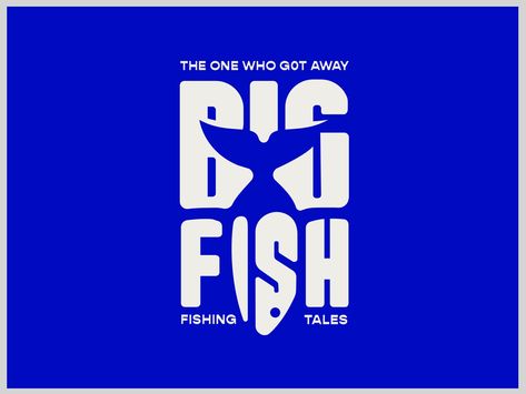 Fish Tales, Proposal Design, Catch Of The Day, Fish Graphic, Campaign Logo, Logo Design Ideas, Fish Logo, Industry Logo, Unique Logo Design