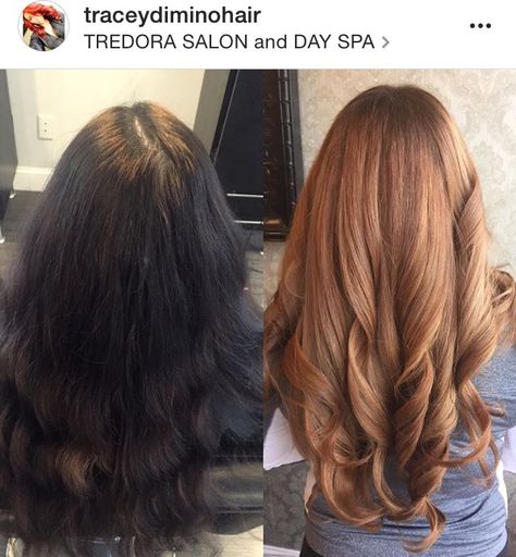 From black box color to 1st session of color correction, Going blonde, #olaplex, hair color makeover, Before-After Black To Copper Hair Before And After, Hair Color Makeover, Black And Blonde Hair, Long Hair Purple, Black To Blonde, Black To Blonde Hair, Color Correction Hair, Black Hair Accessories, Box Dye