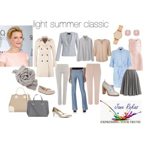 Light Summer Style, Light Summer Clothes, Color Analysis Summer, Summer Skin Tone, Light Summer Color Palette, Summer Color Palettes, Soft Summer Palette, Soft Summer Color Palette, Soft Summer Colors