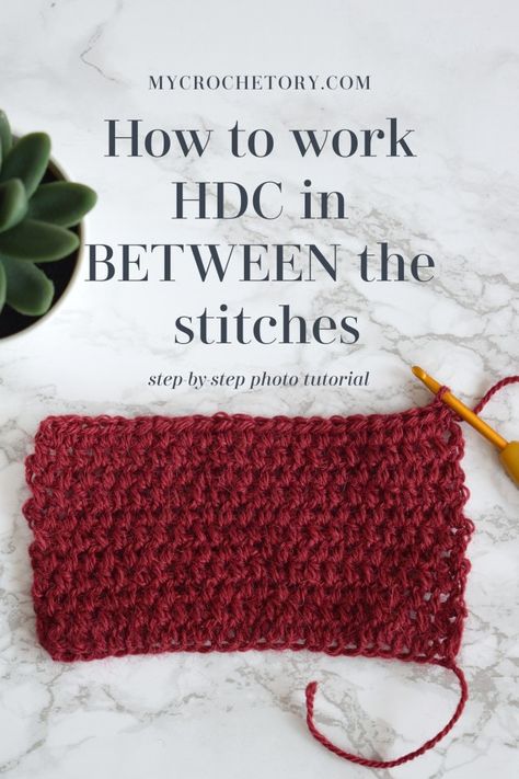 Beautiful Crochet Stitches, Herringbone Stitch Tutorial, Hdc Crochet, Crochet Hdc, Afghans Crochet, Knitting Humor, Easy Crochet Stitches, Crochet Humor, Herringbone Stitch