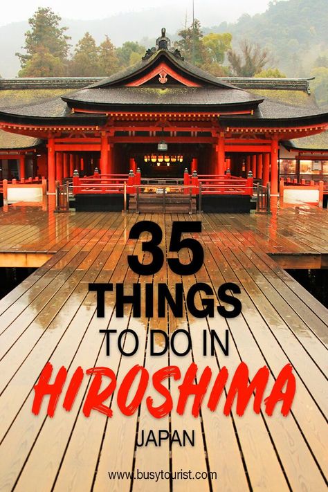 If you're wondering what to do in Hiroshima, Japan, then you're in luck! We have compiled a list of the top things to do in Hiroshima here. #Hiroshima #HiroshimaJapan #HiroshimaTravel #HiroshimaThingsToDo #HiroshimaJapanTravel #JapanHiroshimaTravel #JapanTravel Hiroshima Japan Aesthetic, Japan Travel Destinations, Japan 2023, Hiroshima Japan, Japan Itinerary, Japan Vacation, Japan Travel Tips, Japan Travel Guide, Japan Trip