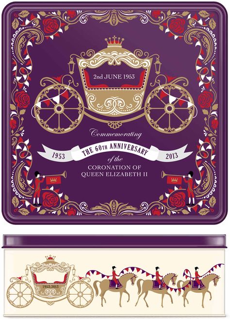 Royal Packaging Design, Royal Packaging, Tin Packaging Design, Royal Artwork, Packaging Template Design, Illustration Agency, Box Packaging Design, Chocolate Packaging, Tea Packaging