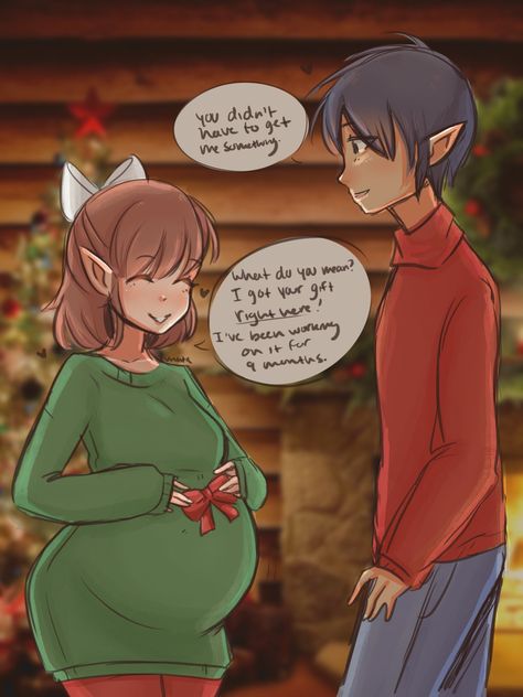 Pregnant Anime Drawing, Pregnant Women Drawing Art, Pregnant Art Anime, Anime Pregnant Couple, Pregnant Lady Drawing, Genshin Pregnant, Pregnant Reference Drawing, Pregnancy Anime, Pregnant Anime Woman